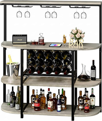PUKAMI Mini Wine Bar Cabinet - Image 3