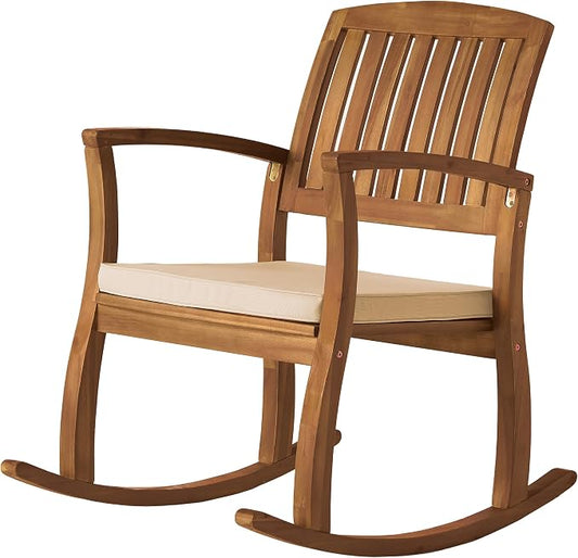 Christopher Knight Home Selma Acacia Rocking Chair by ChristopherKnightHome