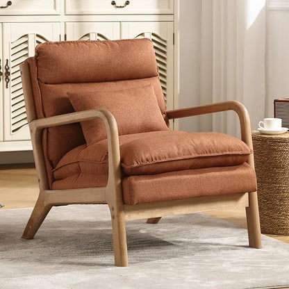 INZOY Mid Century Modern Accent Chair by INZOY