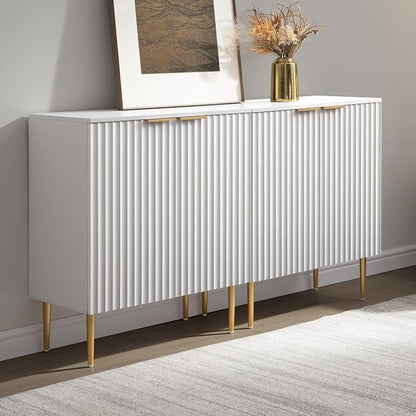 SICOTAS 57" Modern Sideboard Buffet Cabinet - Image 3