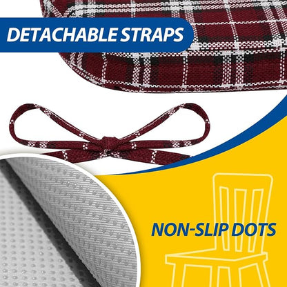 AAAAAcessories D-Shaped Chair Cushions, Machine-Washable Cover - Image 5