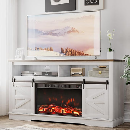 JUMMICO Fireplace TV Stand for 65+ Inch TV - Image 6