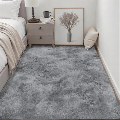 6x9 Area Rugs for Living Room Bedroom: Ultra Soft Fluffy Shag Rug Upgrade - Image 3