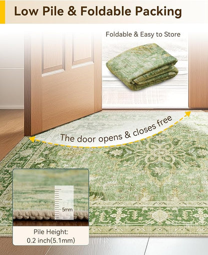 RELEANY Area Rugs 2'6"x4' Kitchen Rugs Entry Rug Small Rugs - Image 4