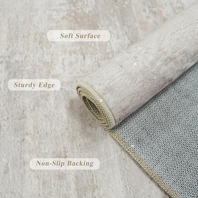 Washable 3x12 Kitchen Runner Rug - Image 6