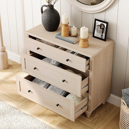 WAMPAT Farmhouse Nightstand - Image 4