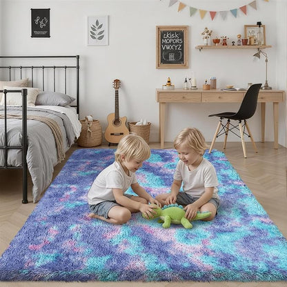 6x9 Area Rugs for Living Room Bedroom: Ultra Soft Fluffy Shag Rug Upgrade - Image 7