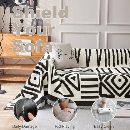 VClife Boho Couch Cover, Thick Couch Covers - Image 6
