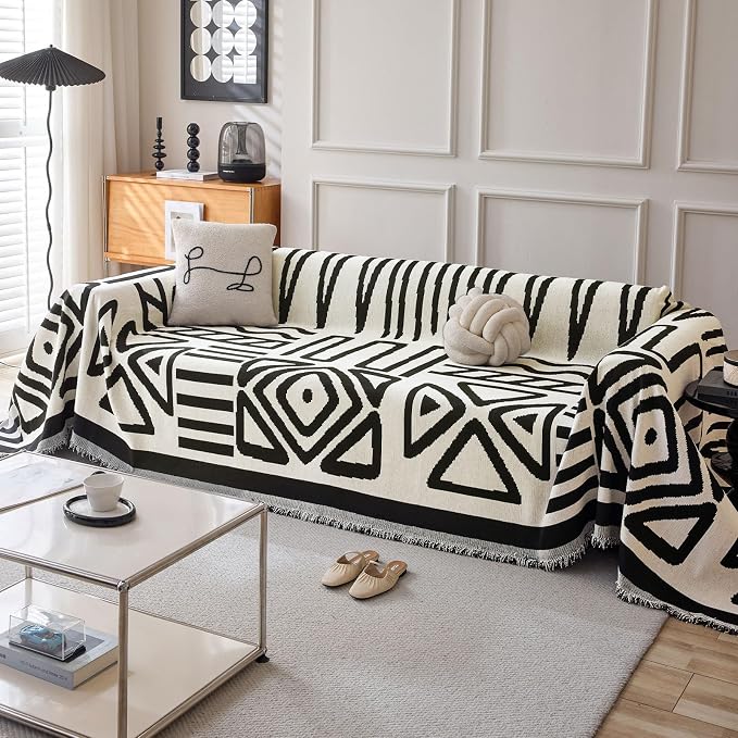 VClife Boho Couch Cover, Thick Couch Covers - Image 3