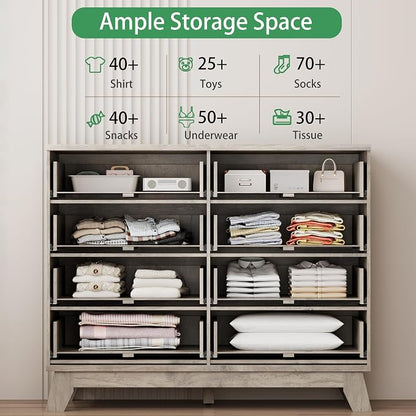 Fluted Dresser for Bedroom - Image 3