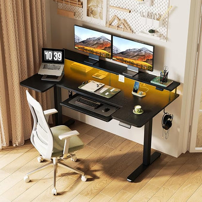 OffiGo U Shaped Electric Standing Desk - Image 2