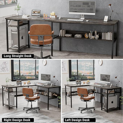Unikito Reversible L Shaped Desk - Image 6