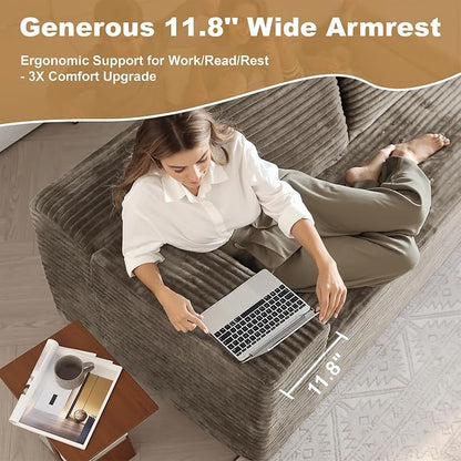 AUGOP 136" Sectional Couches for Living Room Modern Modular Sofa - Image 8