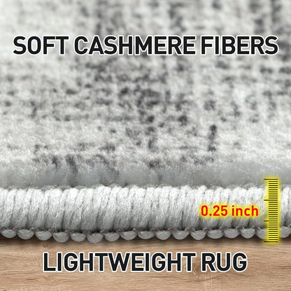9x12 Area Rugs Washable Rug: Modern Abstract Living Room Rug Soft Anti-Skid - Image 7