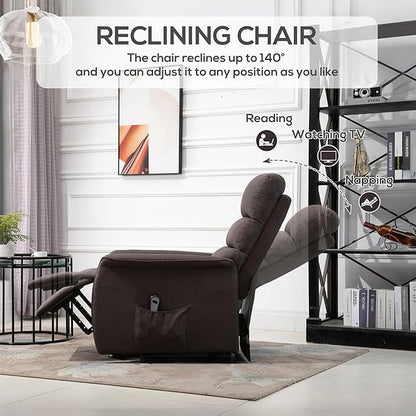 HOMCOM Power Lift Recliner Chair - Image 4