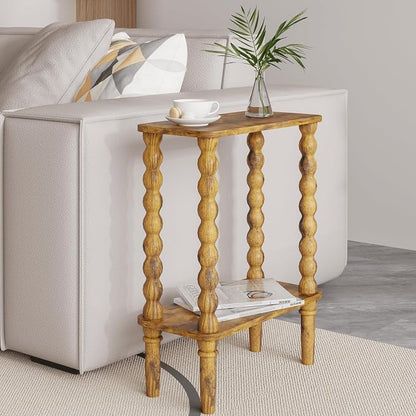 Veegle Narrow Side Table, Small End Table - Image 8