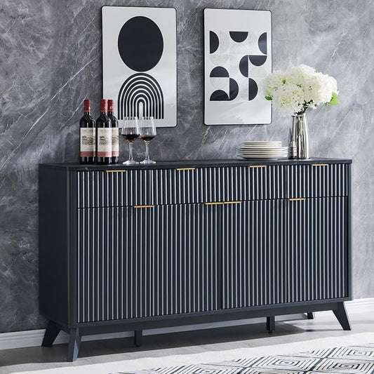 T4TREAM Large Buffet Sideboard Cabinet by T4TREAMFurniture