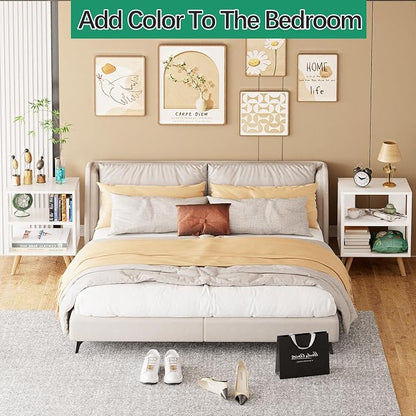 Aenuert Night Stand, Modern End Table - Image 6