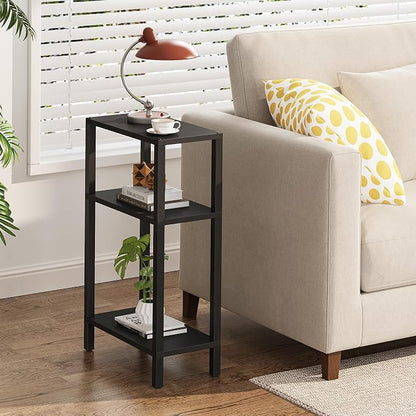 TUTOTAK Small Side Table, Narrow End Table, Skinny Sofa Table, Slim Nightstand - Image 2