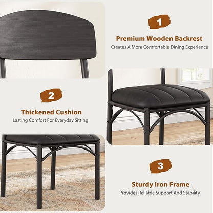 Jocoevol Dining Chairs Set of 4 - Image 7