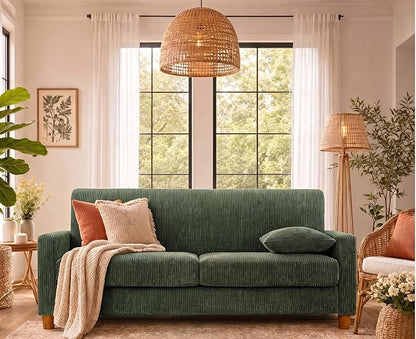 Kidirect 70in Corduroy Couch, Sofas by Kidirect