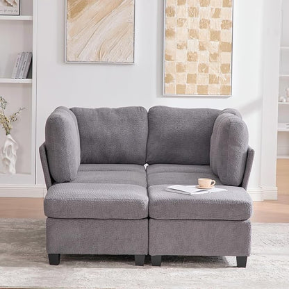113" Modular Sectional Sofa Couch - Image 2