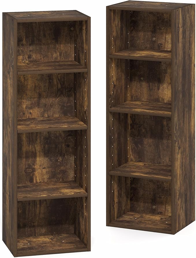 Furinno PASIR Book Shelf, 8-Tier Bookshelf, Bookcase - Image 3
