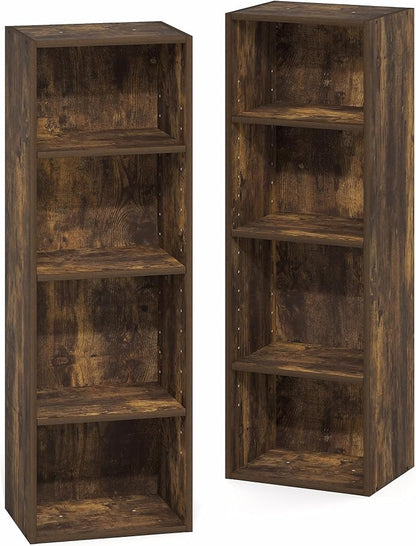 Furinno PASIR Book Shelf, 8-Tier Bookshelf, Bookcase - Image 3