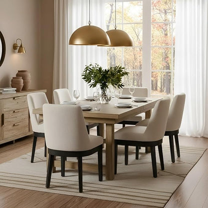 RIVOVA Modern Dining Chairs Set of 6 Comfortable Dining Room Chairs by RIVOVA