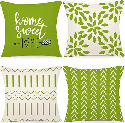 YCOLL Pillow Covers 20x20 Set of 4, Modern Sofa Throw Pillow Cover, Decorative by PillowCoversExpert