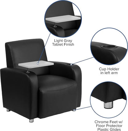 Flash Furniture George LeatherSoft Guest Chair - Image 4
