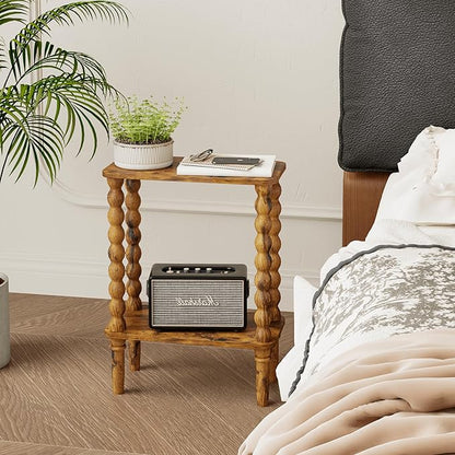 Veegle Narrow Side Table, Small End Table - Image 5