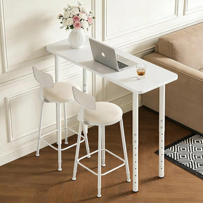 QLLY 24-40 inch Adjustable Metal Table Legs, Heavy Duty DIY Desk Legs - Image 7