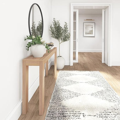 Plank+Beam Modern 56 Inch Console Table, Solid Pine Wood Entryway Table - Image 4