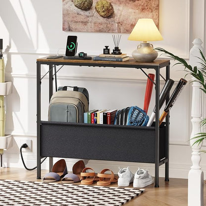 Asgolion 31.5" Console Table, 9.5" D Entryway Table - Image 2