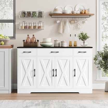 HOSTACK Buffet Sideboard Cabinet - Image 2