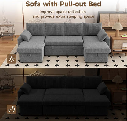 Sofa Bed, Apartment and Sunroom, Dark Gray - Image 3