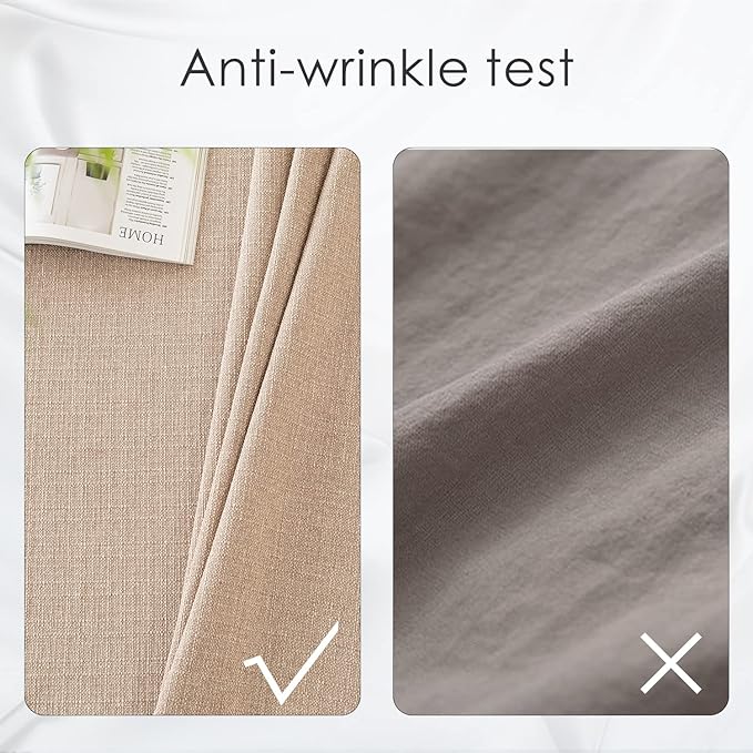 BALCONY & FALCON Round Tablecloth Washable Wrinkle Resistant and Water Proof - Image 4
