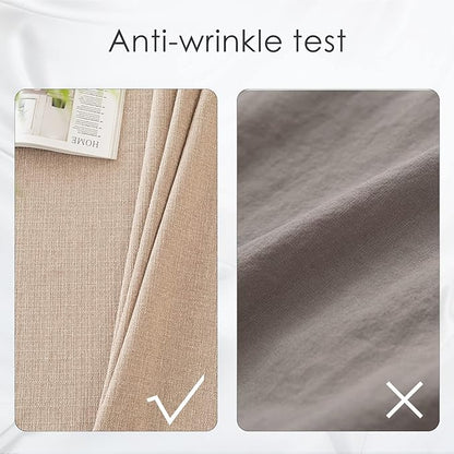 BALCONY & FALCON Round Tablecloth Washable Wrinkle Resistant and Water Proof - Image 4