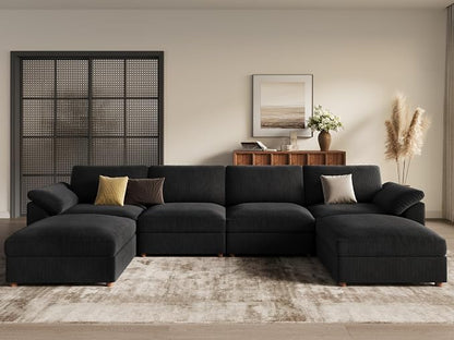 EASE MOOSE Large Sectional Modular Sofa, LOversized U Shape Sectional Couch - Image 4