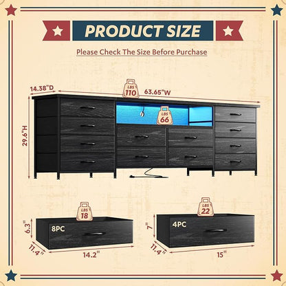 Romorgniz 63" W Dresser for Bedroom - Image 2