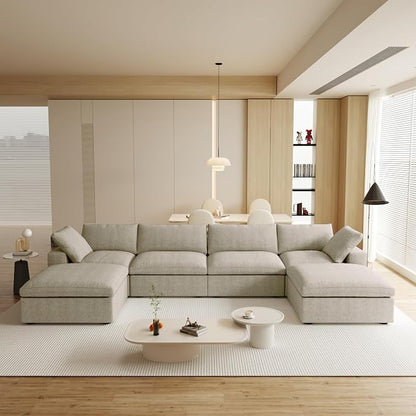 JACH U-Shaped Cloud Sectional Couch by JACH