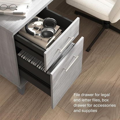 Bush Home 72-Inch L-Shaped Sit to Stand Desk - Image 6