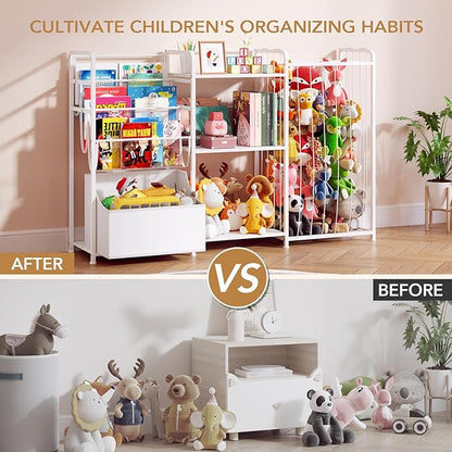 BBLIKE 3in1 Stuffed Animal Storage Organizer - Image 5