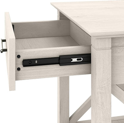 Bush Home End Table with Drawer, Nightstand with Storage, Living Room and - Image 4