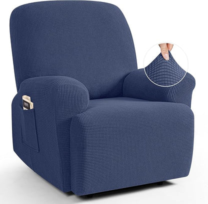 TAOCOCO Recliner Cover 4-Pieces, Recliner Stretch Sofa Slipcover, Recliner by TAOCOCO