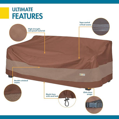 Duck Covers Ultimate Waterproof Patio Sofa Cover, Outdoor Couch Cover - Image 5