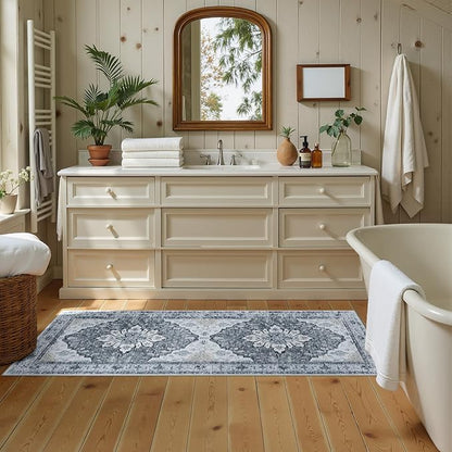 RELEANY Area Rugs 2'x6' Runner Rug Non Slip Washable - Image 3