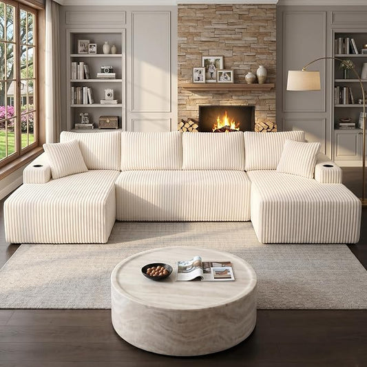 124" Oversized Sectional Couches by ivoros