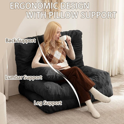 Folding Sofa Bed, Convertible Sleeper Chair - Image 3
